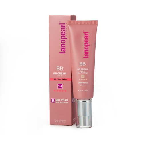 BB крем 5 в 1, розово-бежевый / BB Cream SPF15 No. 1 50 мл
