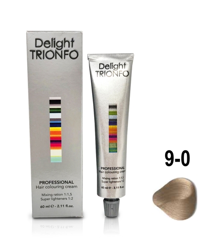 ДТ 9-0 крем-краска стойкая для волос, блондин натуральный / Delight TRIONFO 60 мл
