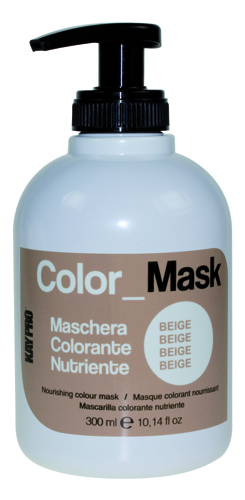Маска питающая окрашивающая, беж / COLOR MASK 300 мл