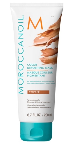 Маска тонирующая для волос, медный / COLOR DEPOSITING MASK COPPER 200 мл
