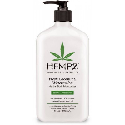 Молочко увлажняющее для тела, кокос и арбуз / Fresh Coconut & Watermelon Herbal Moisturizer 500 мл