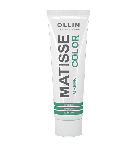 Пигмент прямого действия, зеленый / Green MATISSE COLOR 100 мл