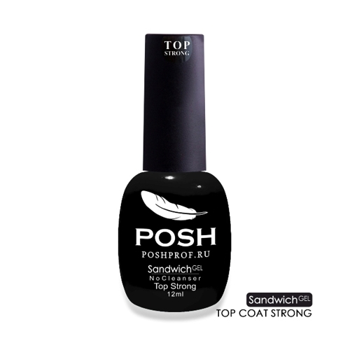 Покрытие верхнее / Top Strong SENDVICH GEL UV/LED 12 мл