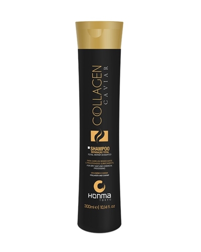 Шампунь для очень сухих химически поврежденных волос / Collagen caviar 300 мл