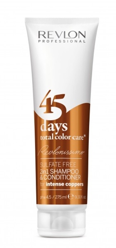 Шампунь-кондиционер тонирующий для медных оттенков / REVLONISSIMO COLOR CARE 275 мл