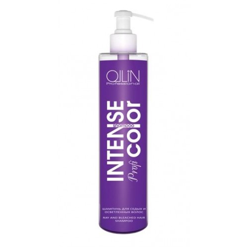 Шампунь тонирующий для седых и осветленных волос / Gray and bleached hair INTENSE Profi COLOR 250 м